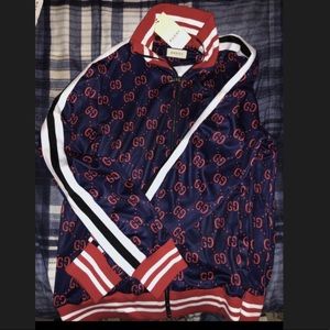 Gucci GG Jacquard Track Coat